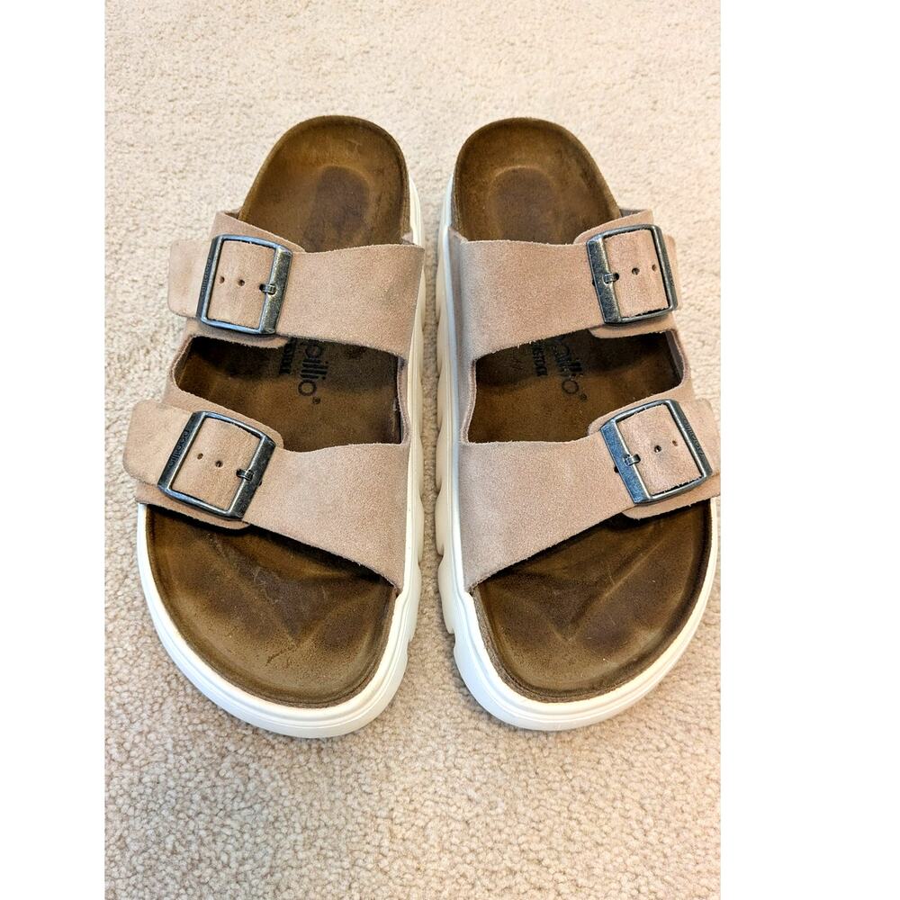 Papillio Arizona Chunky Suede Sandal by Birkenstock